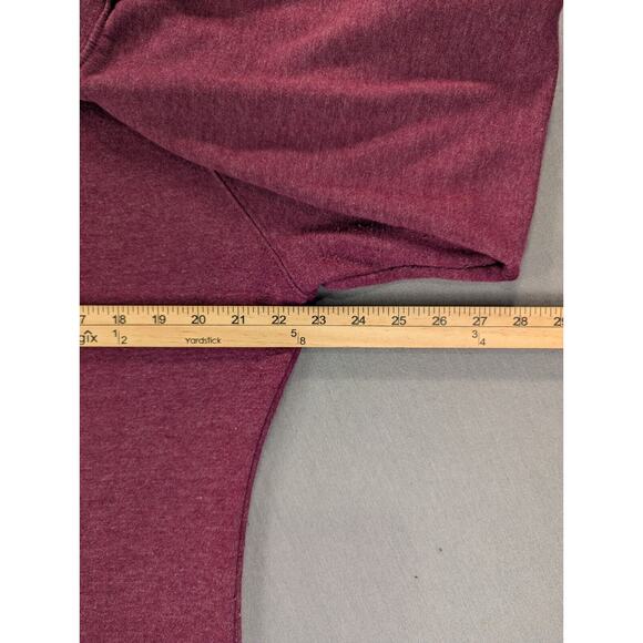 North Face Hoodie XL Women's Cranberry Orange Pullover Sweater Drawstring Hood - Picture 4 of 8